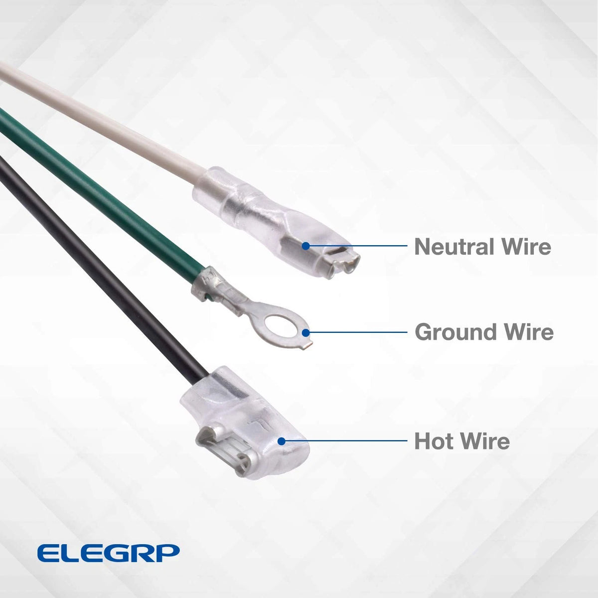 14AWG LCDI Power Cord Plug for A/C Air Conditioner
