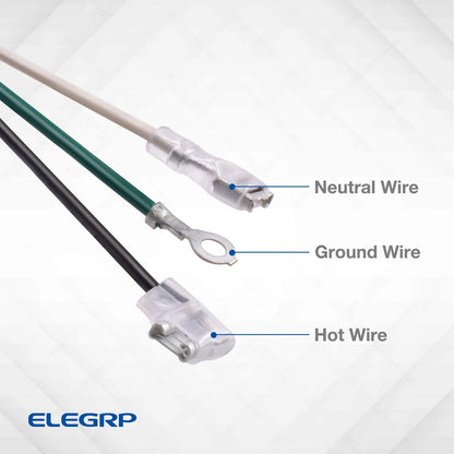 14AWG LCDI Power Cord Plug for A/C Air Conditioner