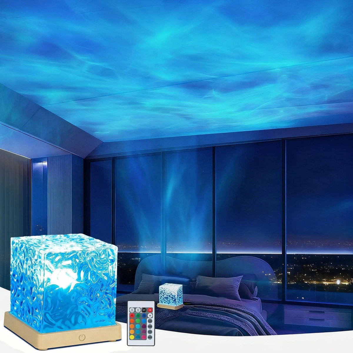 Ocean Wave Projector Light for Home Use (4.33")