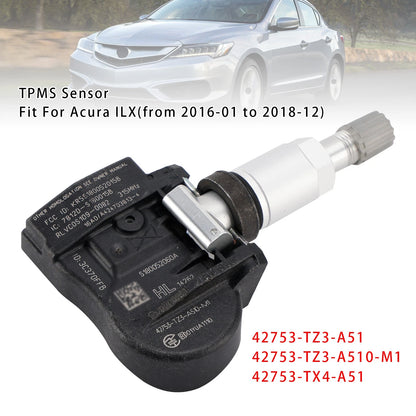 1X TPMS Tire Pressure Sensor for Acura MDX RDX TLX ILX (2014–2023) 42753-TZ3-A51