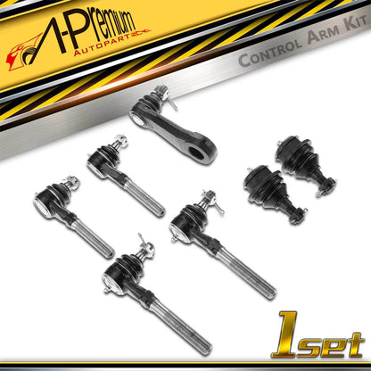 Set of 5 Inner & Outer Tie Rod Ends for Ford F-150 F-250 Expedition (2004–2008)