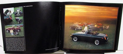 MGB Sales Brochure for MG MGB (1980)
