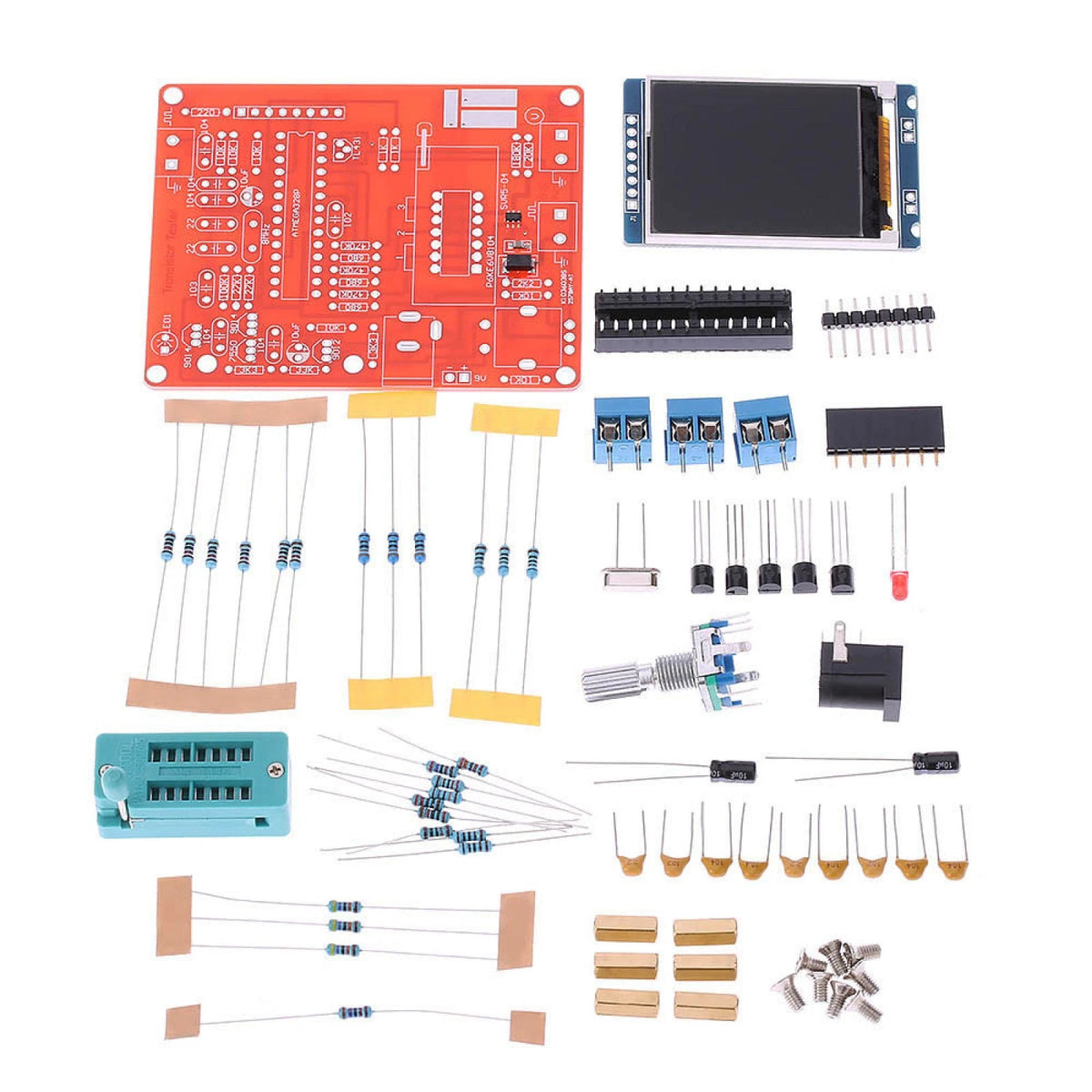 DIY LCD Tester Transistor Diode Capacitance ESR Meter Signal Generator Tool