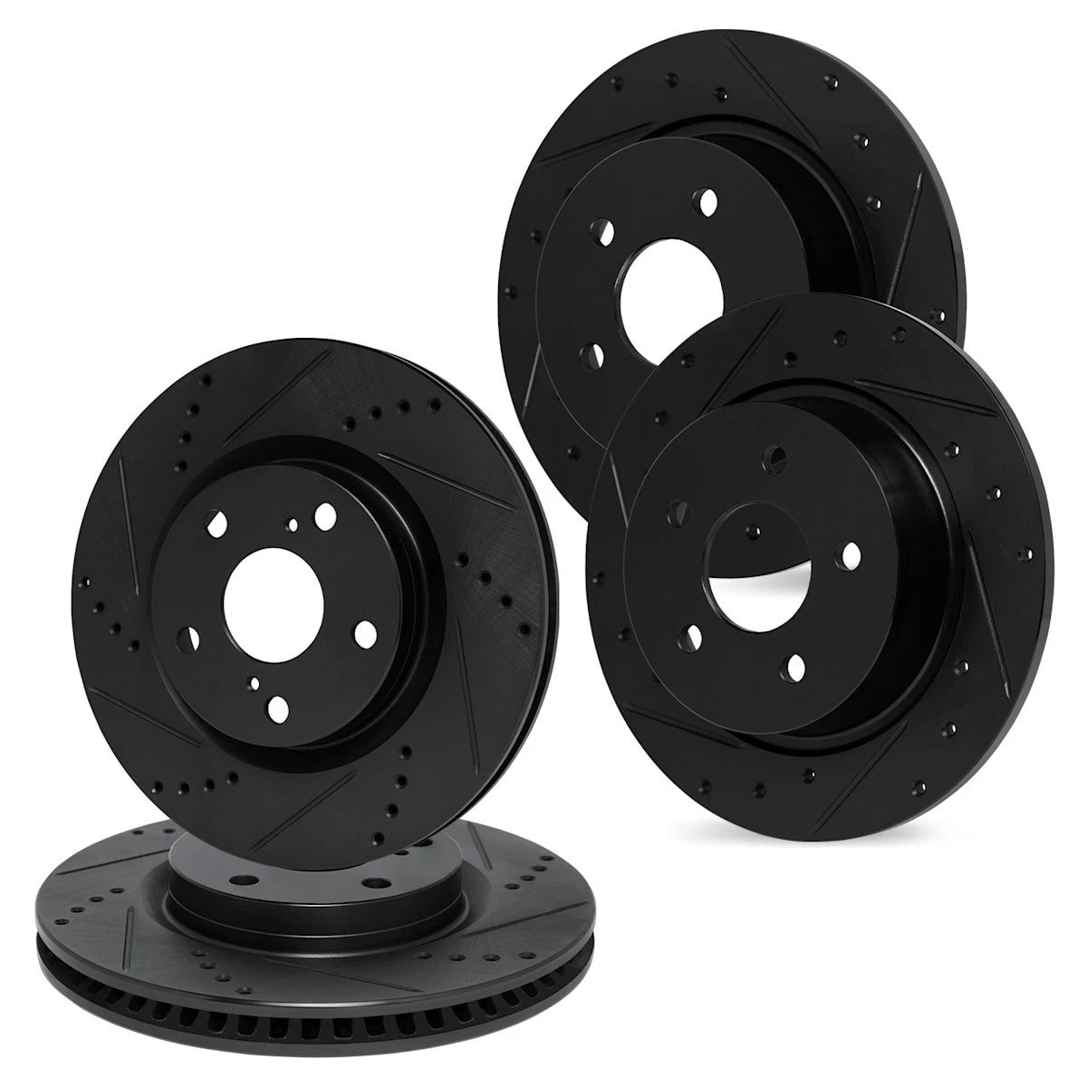 Set of 4 Brake Discs for Subaru Baja Legacy Outback (2001–2006) WHPN2-13005