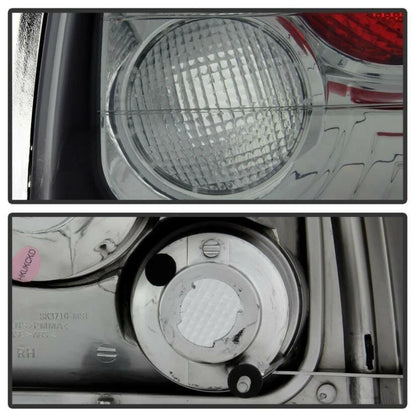 Set of 2 Rear Brake Lamps Tail Lights for Ford Mustang (1994–1998) NTR653CB