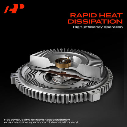 Engine Fan Clutch for Dodge Ram 1500 2500 3500 V8 5.7L (2003–2004) 45911 46020 215144 2901