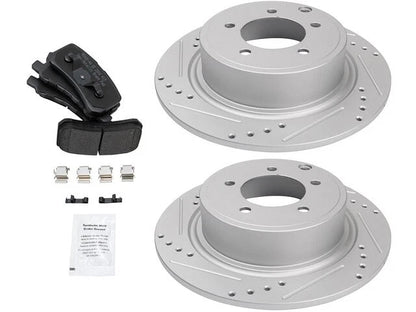 Brake Pad and Rotor Kit for Jeep Compass (2007–2017) 14664BVRH