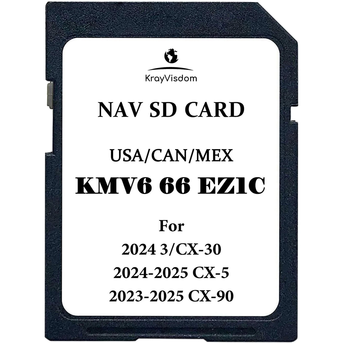 Navigation SD Card for KMV666EZ1C (Preloaded, No Data Fee)