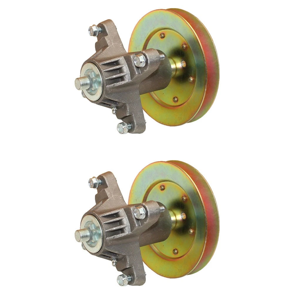 2X Spindle Assembly w/ Pulley for Cub Cadet (Fits )