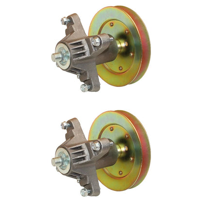 2X Spindle Assembly w/ Pulley for Cub Cadet (Fits )