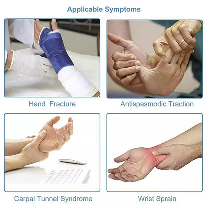 Adjustable Resting Hand Splint for Stroke and Sprain Recovery