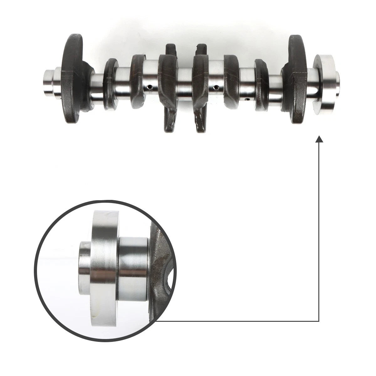 Crankshaft for BMW 20i 28i 2.0L L4 Turbo N20 N26 (2012–2018) 11 21 7 640 165, 11217640165, 11 21 2 212 762, 11212212762