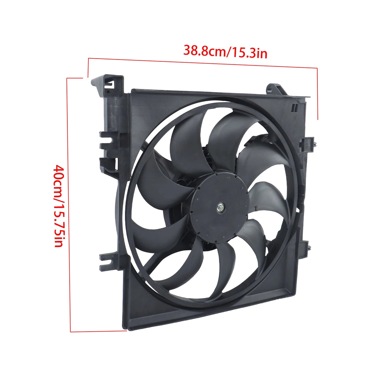 Radiator Cooling Fan Assembly for Subaru Impreza WRX STI (2008–2016) 620-809