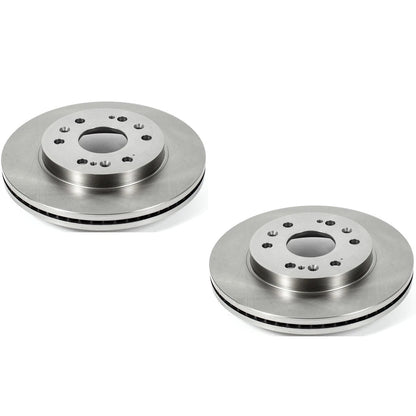 Set of 2 Powerstop Brake Discs for Chevy Yukon Savana (2010–2020) - SET-P15AR8654-2, 580279