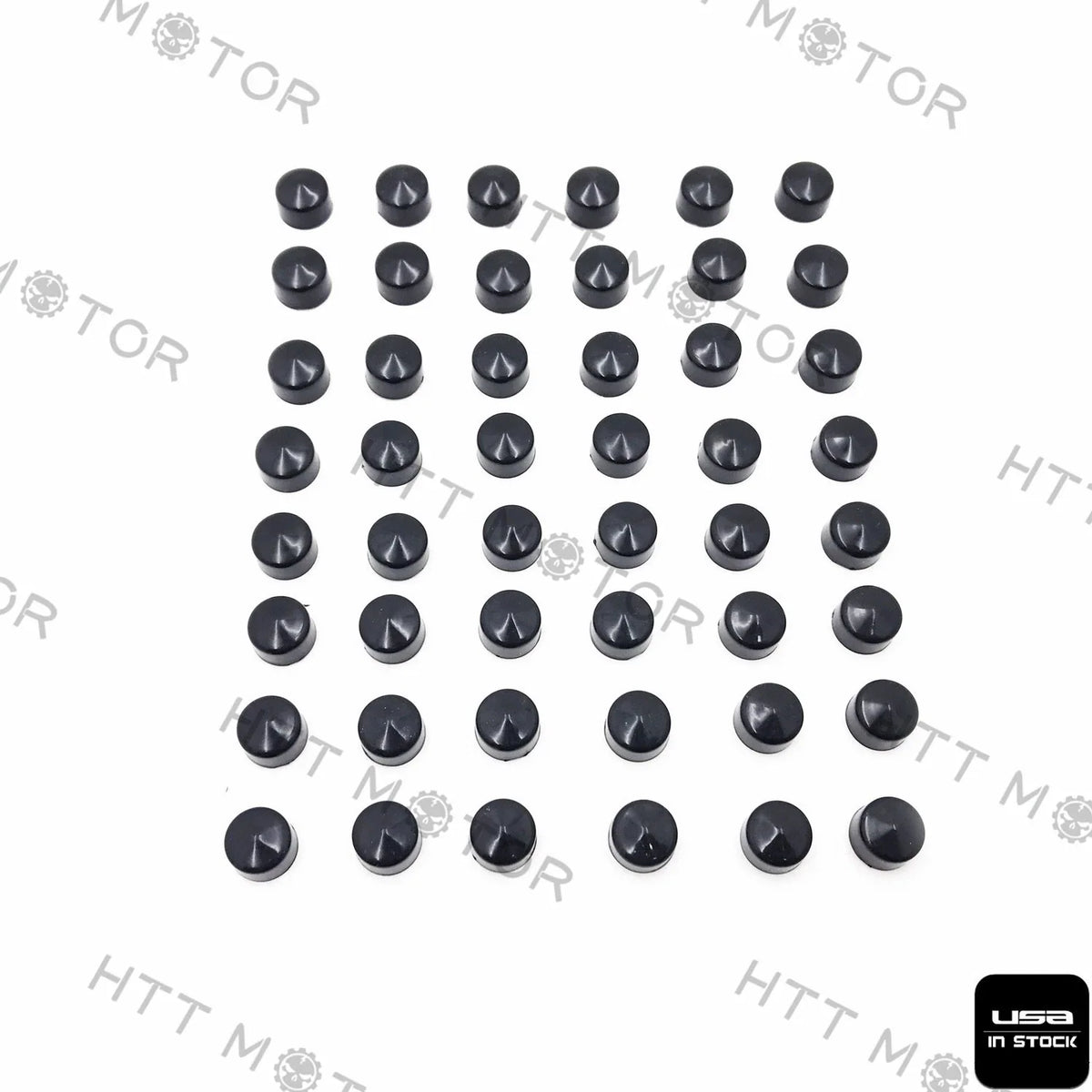 48X Black Cap Cover Kit for Harley Sportster (1984–2003)