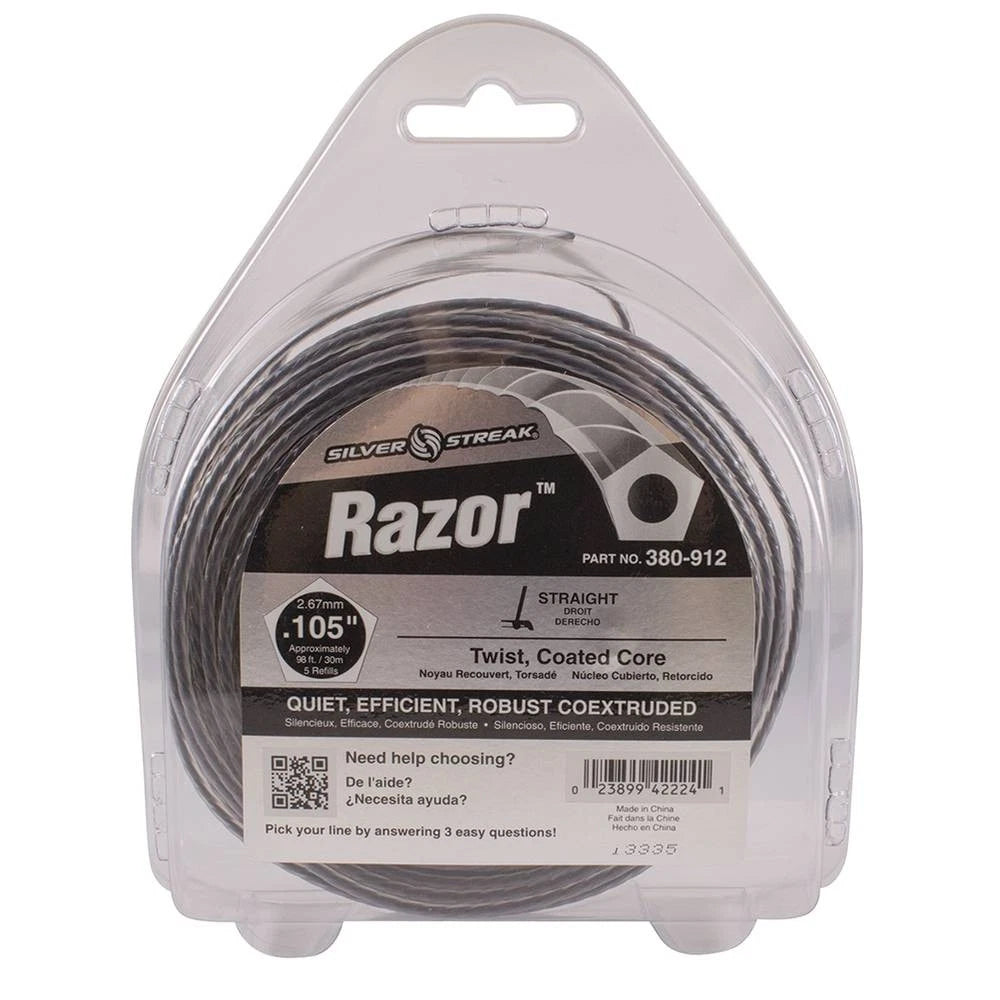 .105 Razor Trimmer Line Donut for Lawn Equipment (380-912)