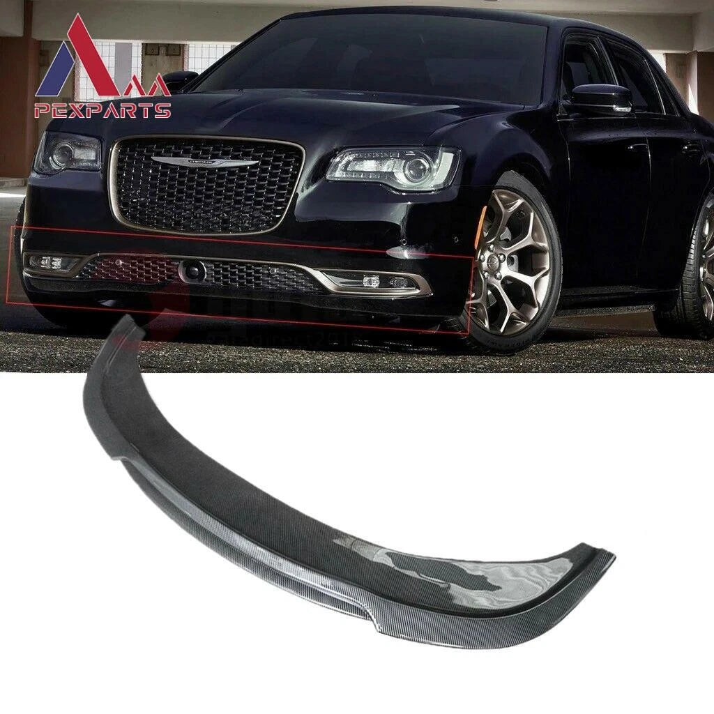 Front Bumper Lip Splitter Spoiler for Chrysler 300C (2015–2021)