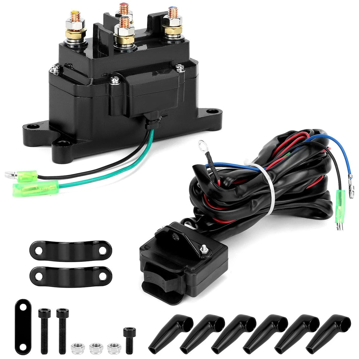 12V 250A Winch Solenoid Relay for ATV UTV (2000–2023)