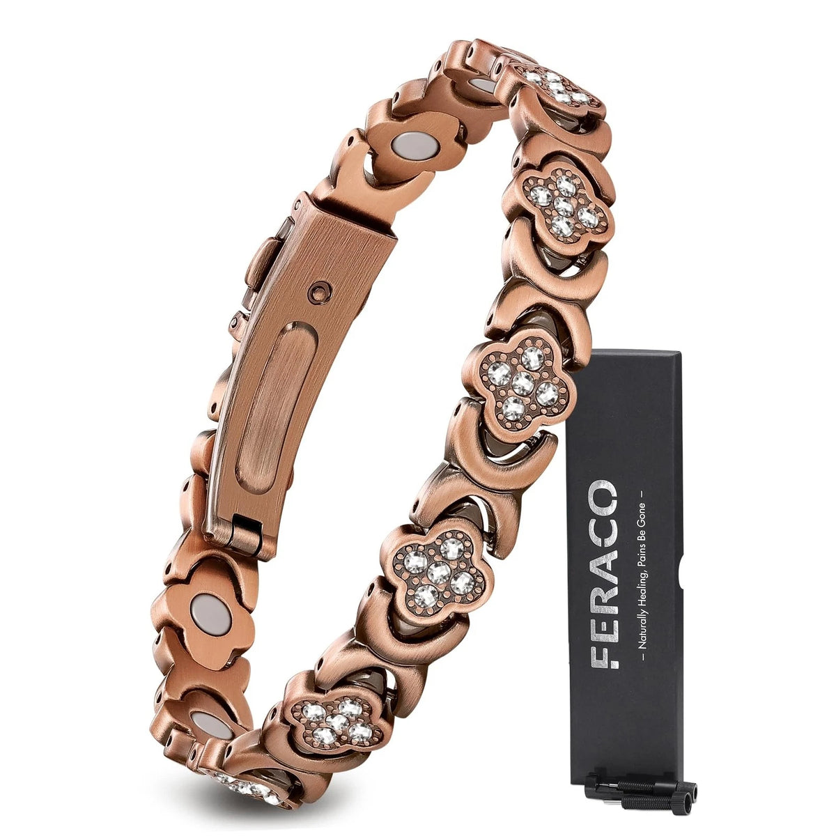 Clover Ultra Strength Pure Copper Magnet 8.07 inches