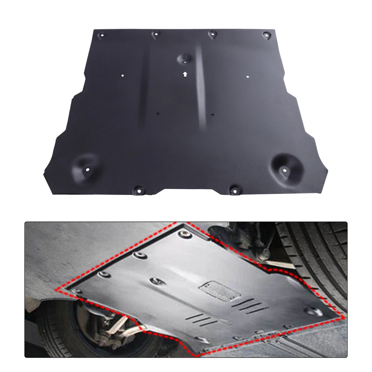 Front Skid Plate Assembly for Tesla Model Y (2021–2022)