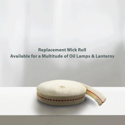 1/2" Flat Wick for 6' Roll (100% Cotton)