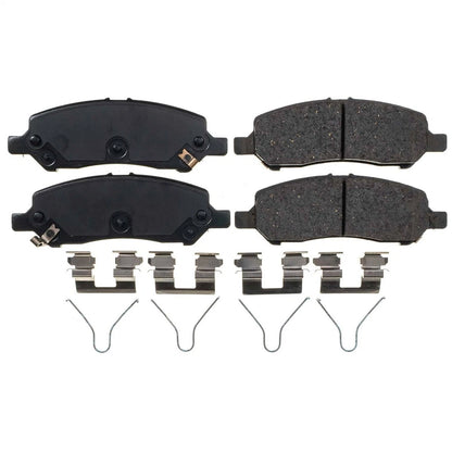 2X Powerstop Brake Pad Sets Rear for Dodge Dart (2013–2016) 17-1647
