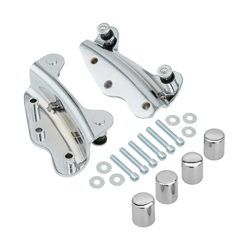 4 Point Chrome Docking Hardware Kit for Harley Street Glide 2009–2013