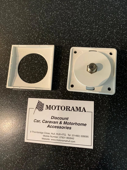 Single Satellite Socket for Caravan Motorhome Van Conversion