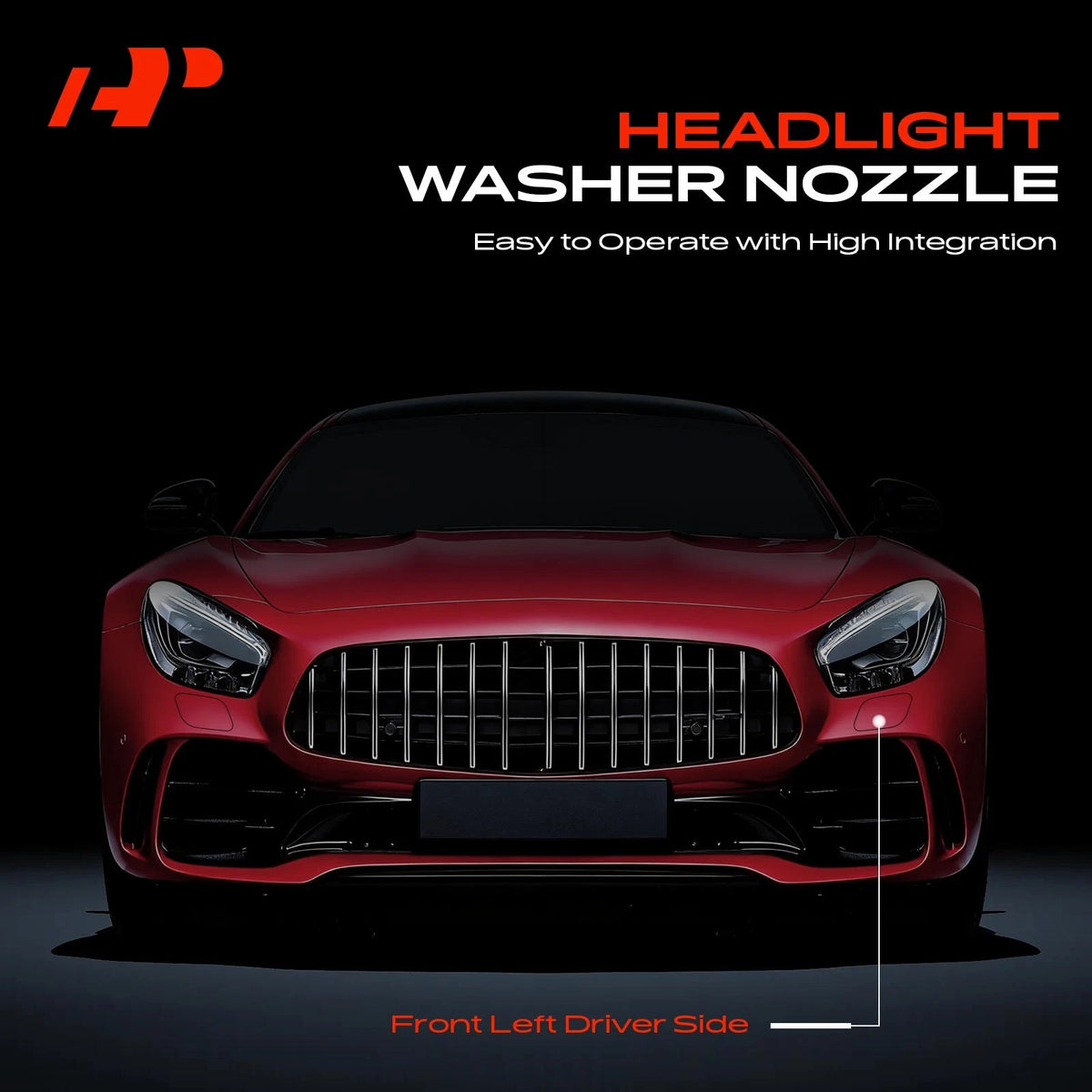 Front Left Headlight Washer Nozzle for Lexus LS460 LS600h (2013–2017) 8520850110