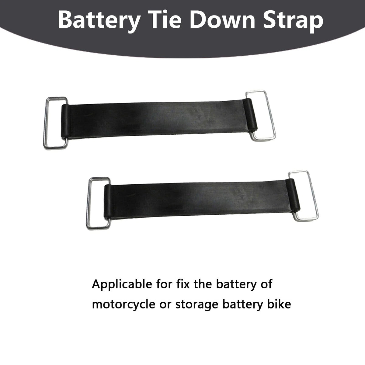 Battery Straps for Motorcycle (2010–2023)