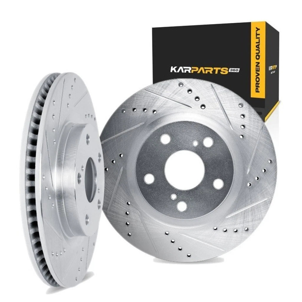 Drilled and Slotted Rotors for Lincoln MKX (2007–2010) ALX-PAU-DF-7002-80071-CLA2