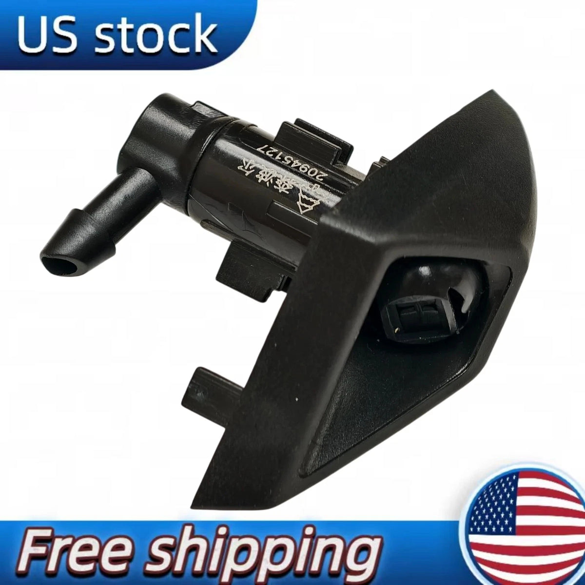 1X Front Left Headlight Spray Nozzle Injector for