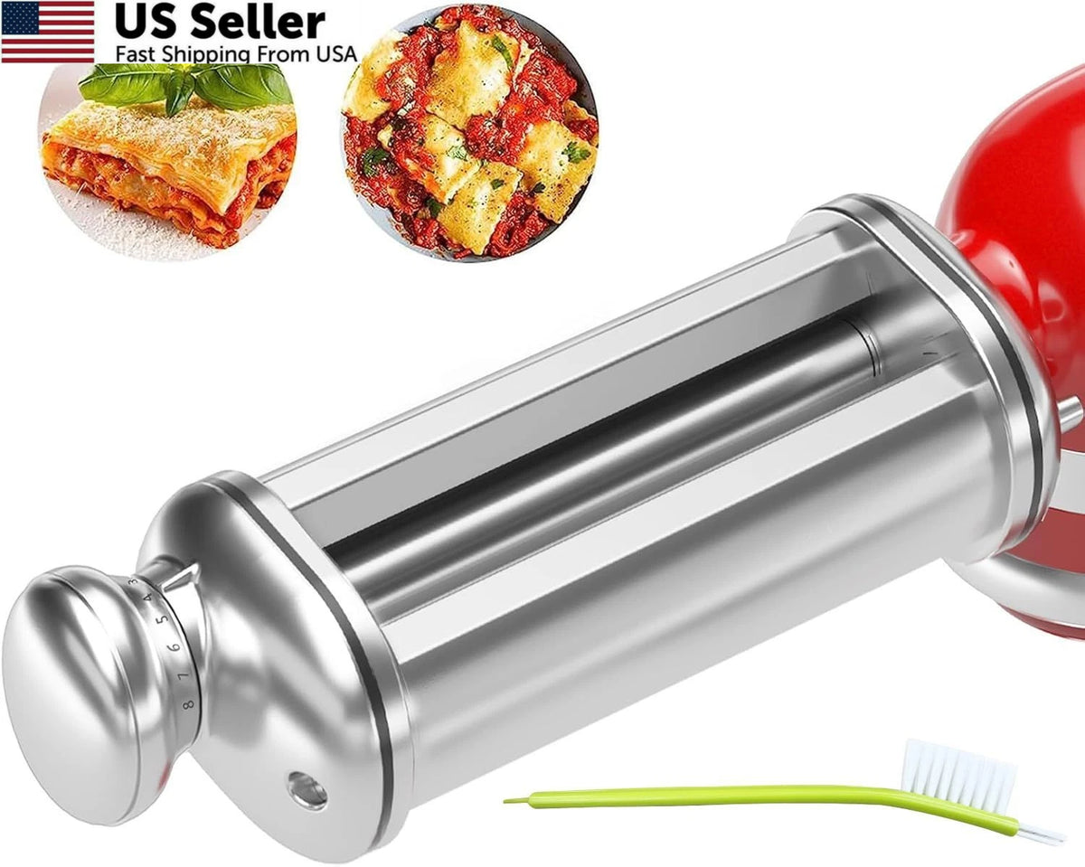 Pasta Roller for Kitchenaid Stand Mixer (1-Piece Set)