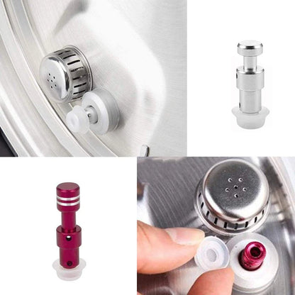 Steam Release Handle and Float Valve Replacement Parts with Anti-Block Shield