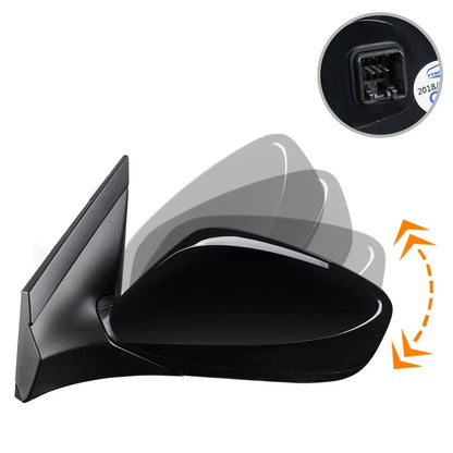 Left Hand Powered Rear View Mirror for Hyundai Accent (2012-2017)