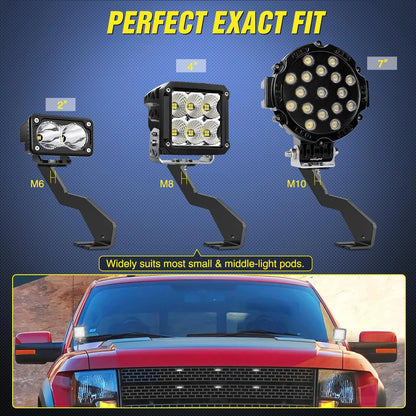 Ditch Light Brackets for F150 (2004–2014)