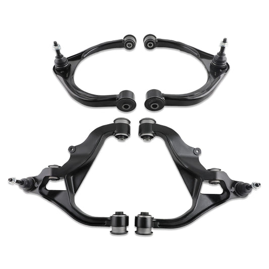 Set of 4 Front Upper Lower Control Arms w/Ball Joints for Ram 1500 (2009–2018)