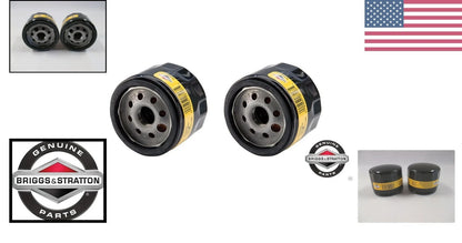 2X Lawn Mower Oil Filter for Optimal Performance