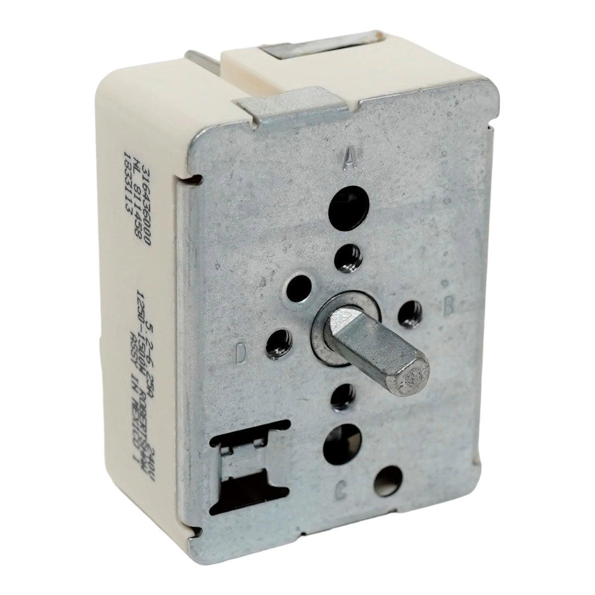 Infinite Control Switch for Frigidaire Range Stove