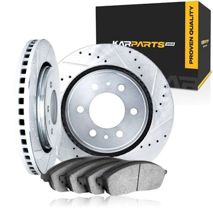 Brake Rotor Set Front for GMC Savana 1500 (2003–2008) ALX-PAU-DF-7412-48022-CLA12