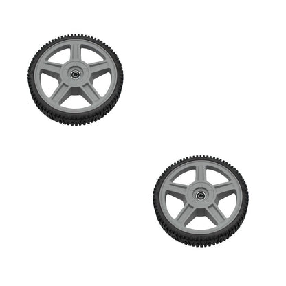 2X Plastic Mower Wheels for Husqvarna (Fits )