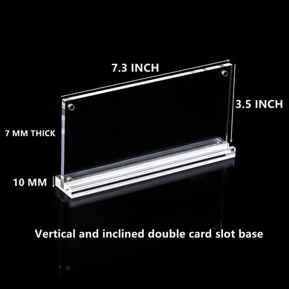 Acrylic Dollar Bill Frame Currency Holder for (7.3x3.5 Inch)