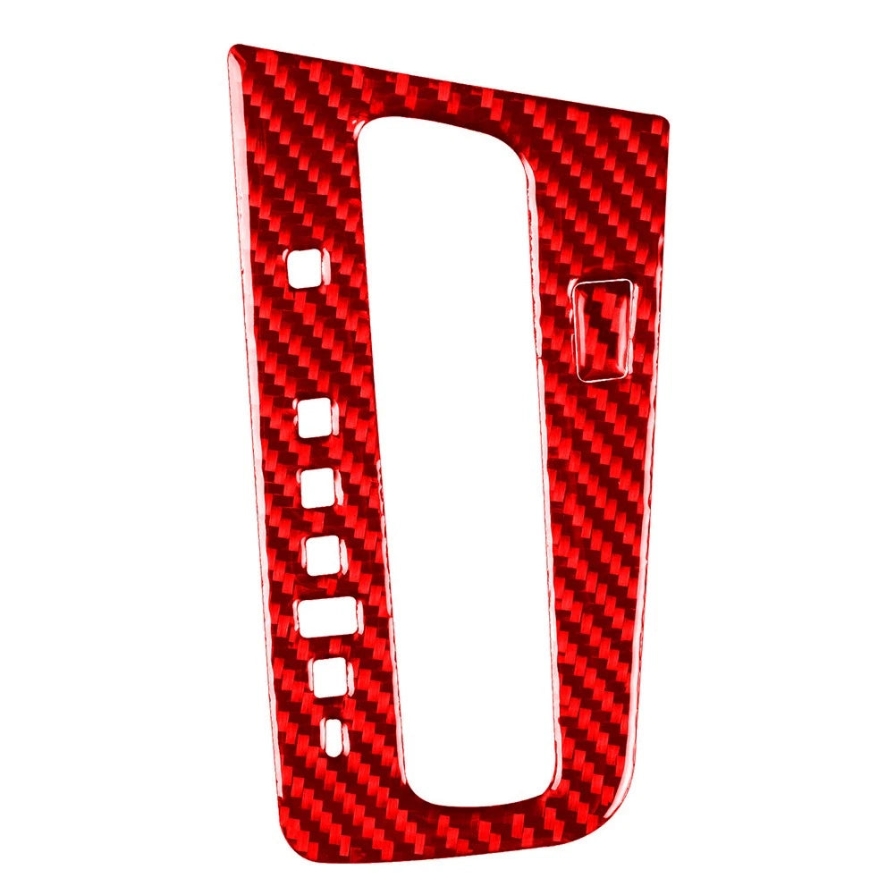 Carbon Red Gear Shift Panel Cover Trim for Honda Civic 2012–2015