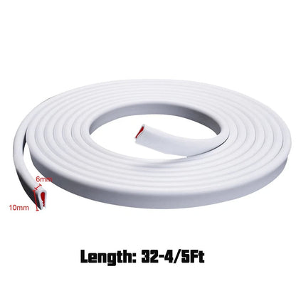 Car Door Edge Guards for Universal Fit (32.8ft) - White