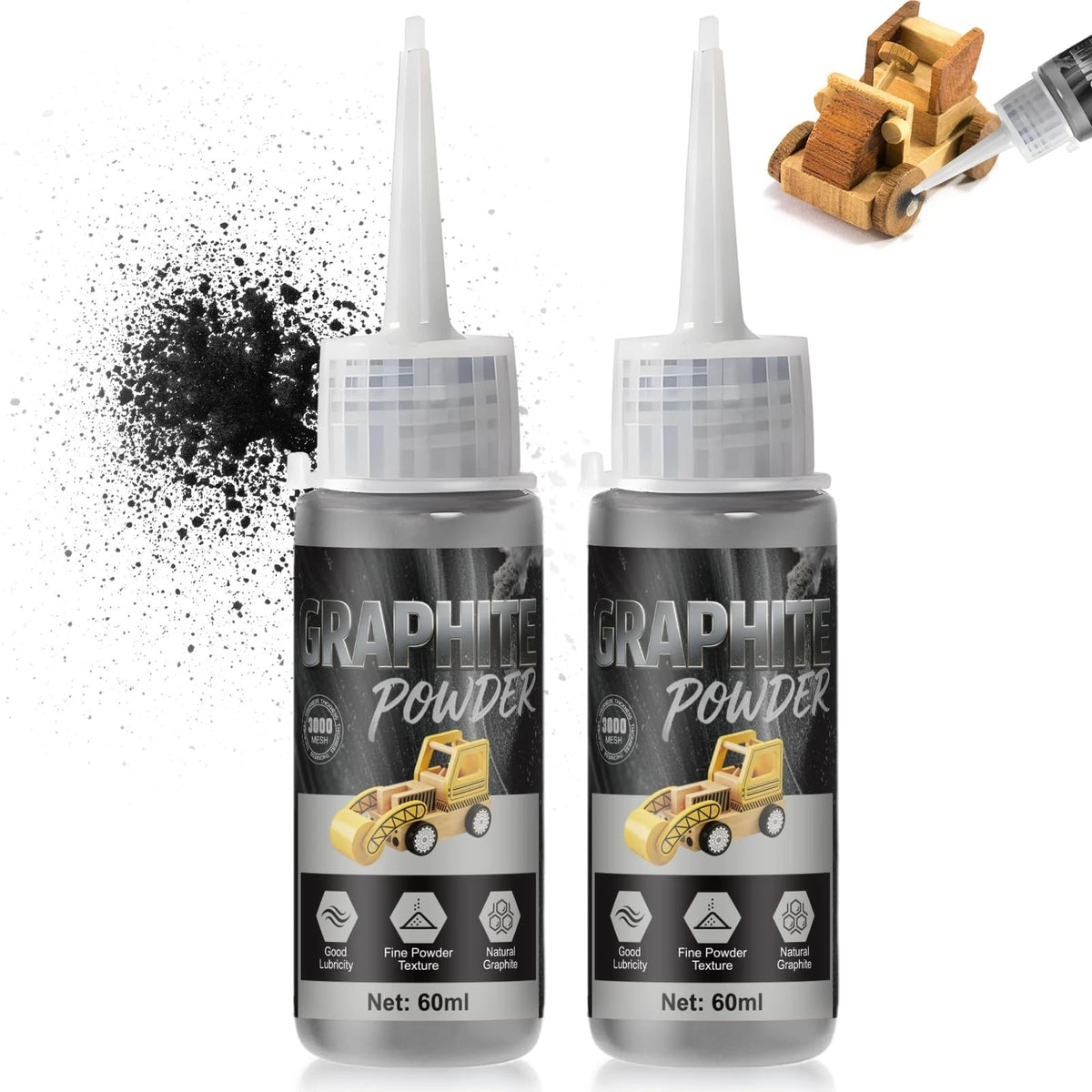 Graphite Powder for Locks (4oz)