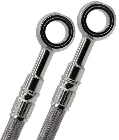 Galfer Front Steel Braided Brake Line for Rear (FK003D433R)