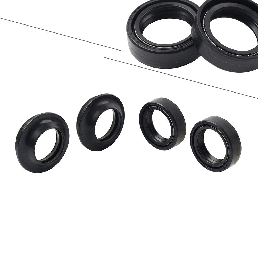 26X37X10.5 Front Fork Dust Oil Seals Kit for Yamaha PW80 TTR90 JOG50