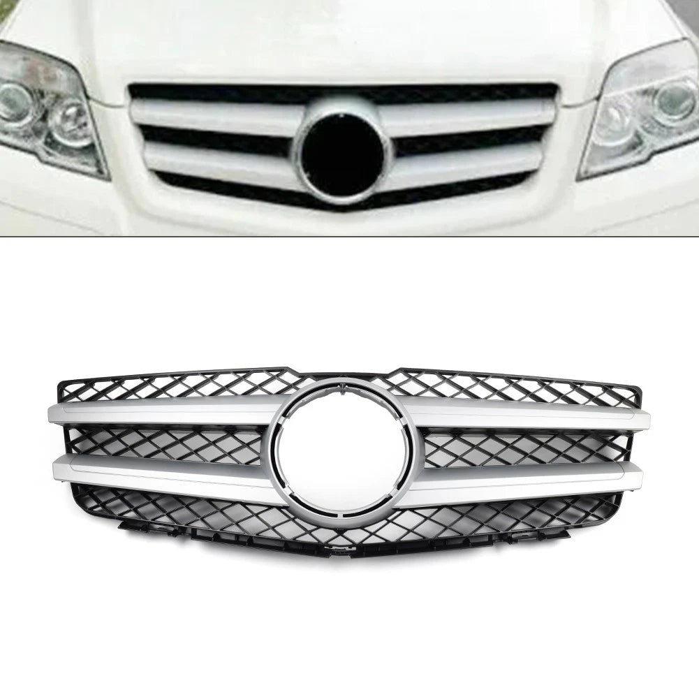 Front Hood Bumper Grille for Mercedes Benz GLK Class X204 (2008–2012)