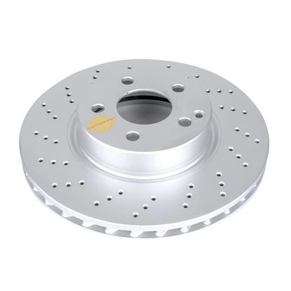 Set of 2 Powerstop Brake Discs for Mercedes-Benz SL500 E500 (2004–2006)
