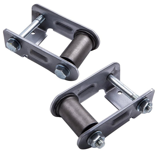 2X Rear Leaf Spring Shackle Kit for Chevy Blazer S10 GMC Jimmy S15 (WKIQZ4)